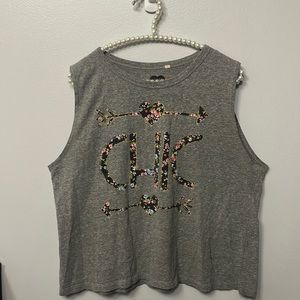 Grey Chic Tank Top